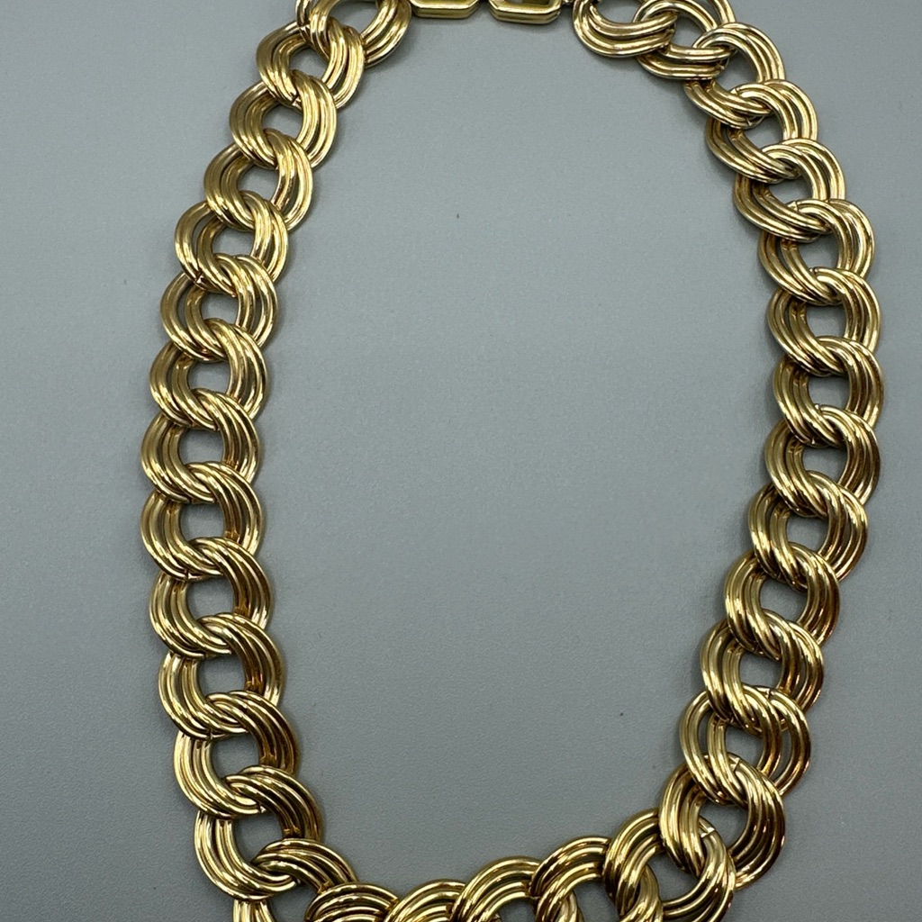 Givenchy Gold Chunky Chain Necklace